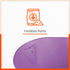 KAI Hanging Oval Planters For Home (Lavender - Set of 5)